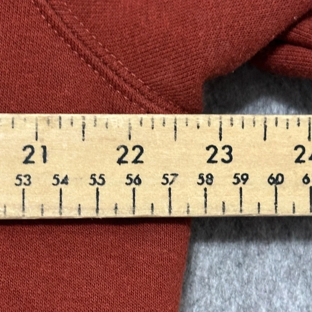 The North Face‎ Mens Graphic Logo Hoodie Sweatshirt Orange Size L Regular Fit
